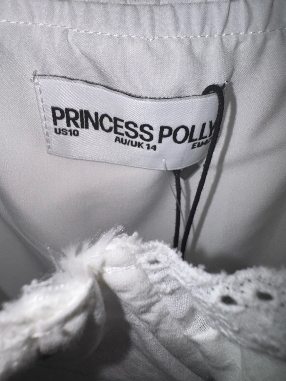 Princess Polly White Lace Summer Dress - Picture 2 of 9